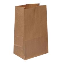 Bærepose papir brun u/hank 7 ltr