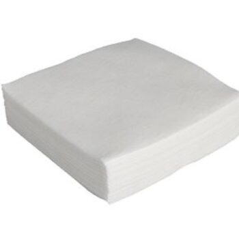 Serviet 24×24 cm hvid 1-lag