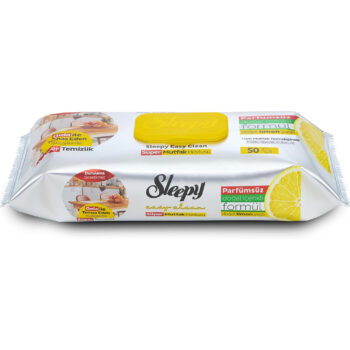 Vådservitter m.citron Sleepy easy clean