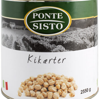Kikærter kogte Ponte Sisto