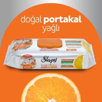 Vådservietter Appelsin Sleepy