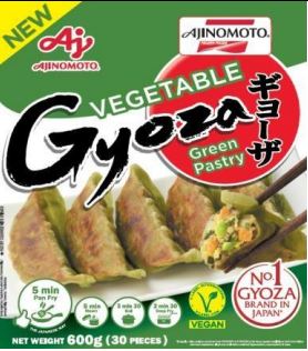 Gyoza m. spinatdej og grøntsager 30x20g