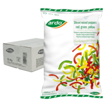 Paprika mix grøn,rød,gul