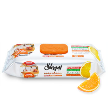 Vådservietter Appelsin Sleepy