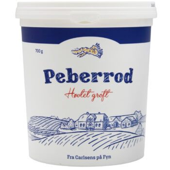 Peberrod høvlet groft