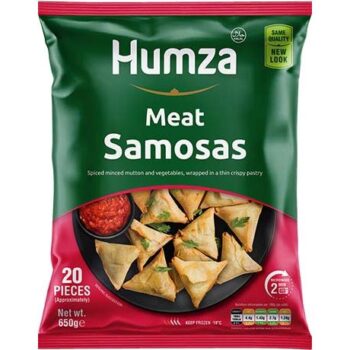 Samosa m/kød 20 stk. Halal – Humza