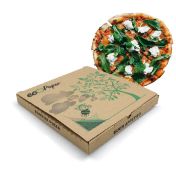 Pizzakarton ecobox 29x29x3cm FLUORFRI