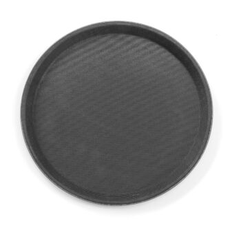 Bakke Tjenerbakke Ø35cm Antislip Sort