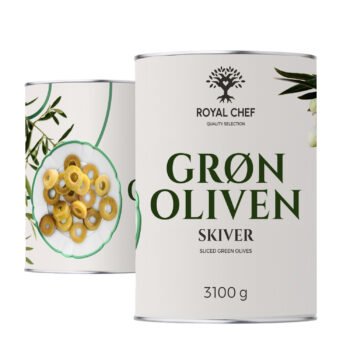 Oliven grønne i skiver – Royal Chef