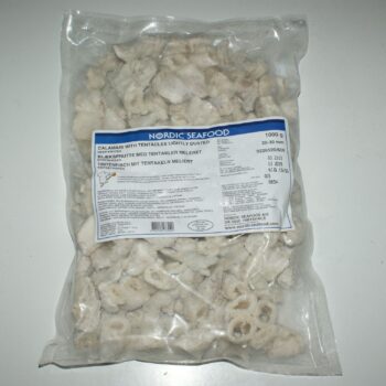 Blæksprutter melerede 70%