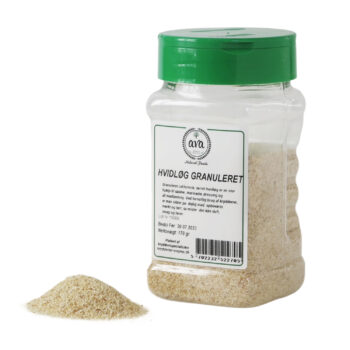 Hvidløg granulat Bøtte