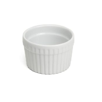 Ramekin hvid Ø9x4cm Ovnfast Porcelæn