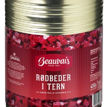 Rødbeder i tern Beauvais