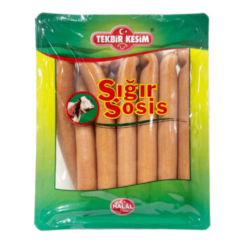 Pølser sigir / okse sosis Halal