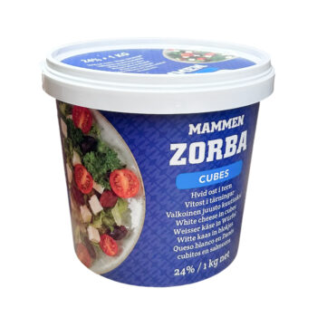 Hvidost Salatost i tern 50+ Zorba