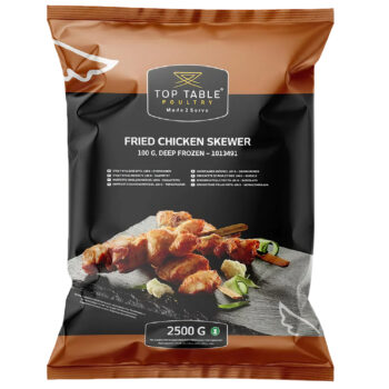 Kyllingespyd 100g Stegte