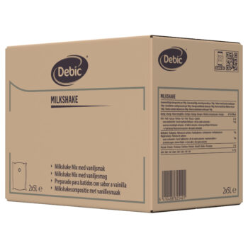 Milkshake Mix m. vanilie 2,5% BIB Debic