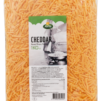Cheddar revet 50+ farvet