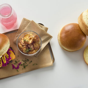 Brioche style Tall Bun forskåret H:60mm