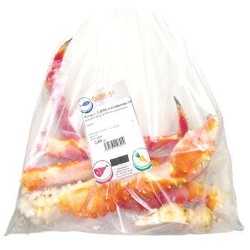Kongekrabbe kogt 125g-175g paralithode