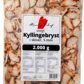 Kyllingebryst Stegt 5mm i skiver RC