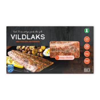 Vildlaks m/Toscana krydderier
