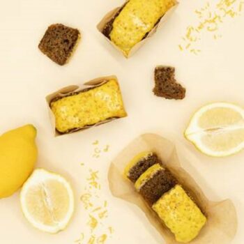Citronkage m/citron glasur Vegansk