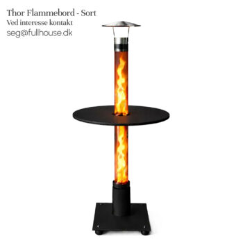 Pejs Thor Flammebord – Sort