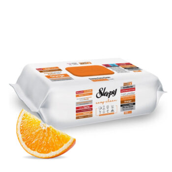 Vådservietter Orange Sleepy