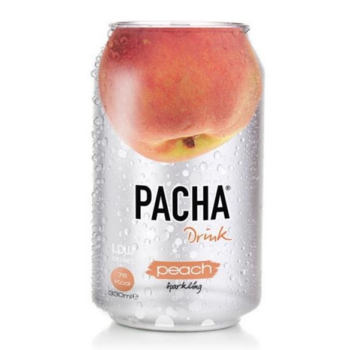 Pacha Fersken Sodavand dåse