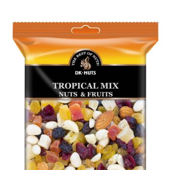 Tropical mix, nuts & fruit