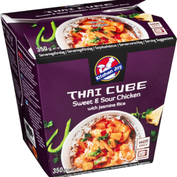 Thai Cube, Sweet & Sour kylling m/ris