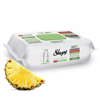 Vådservietter Ananas Sleepy